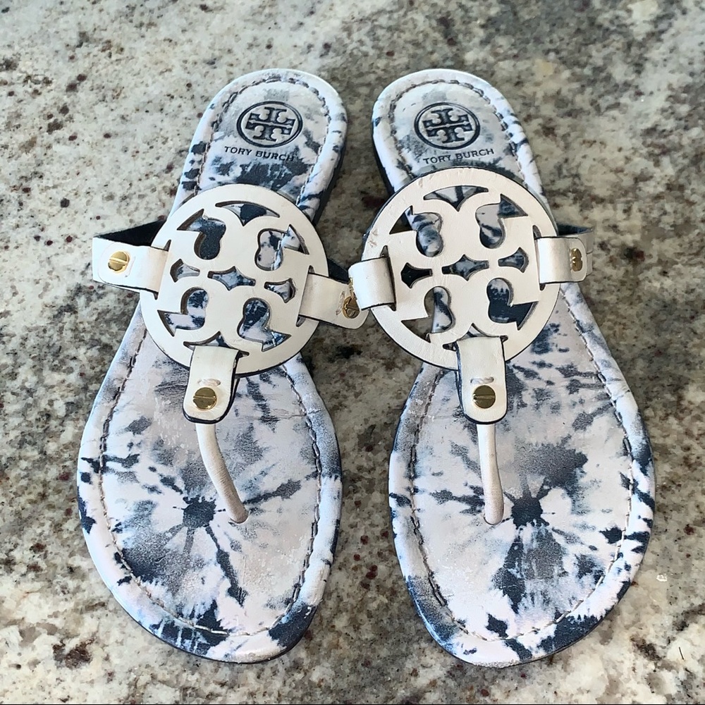 ✨ RARE ✨Tory Burch Tie Dye Miller Sandals Size 7.5